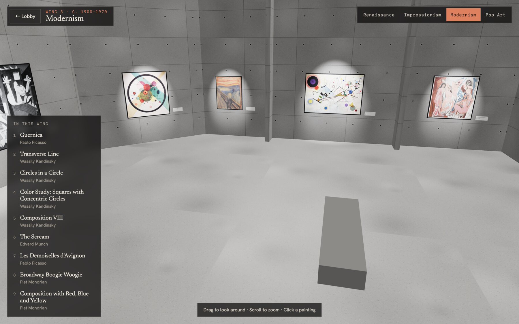 Modernism wing gallery